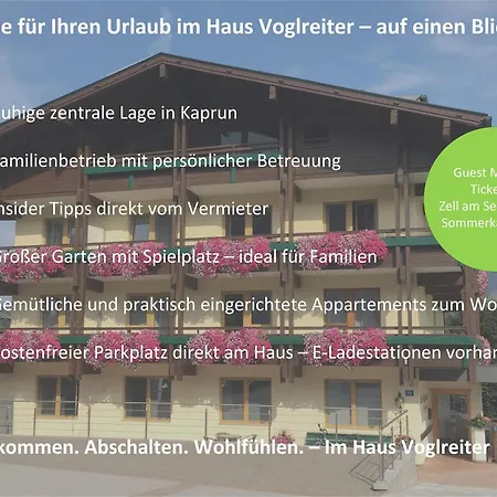 Haus Voglreiter Kaprun
